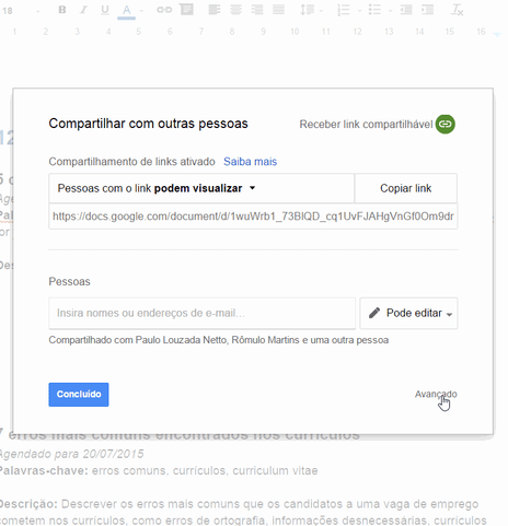 compartilhar